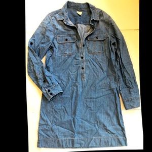 J-Crew Denim Dress